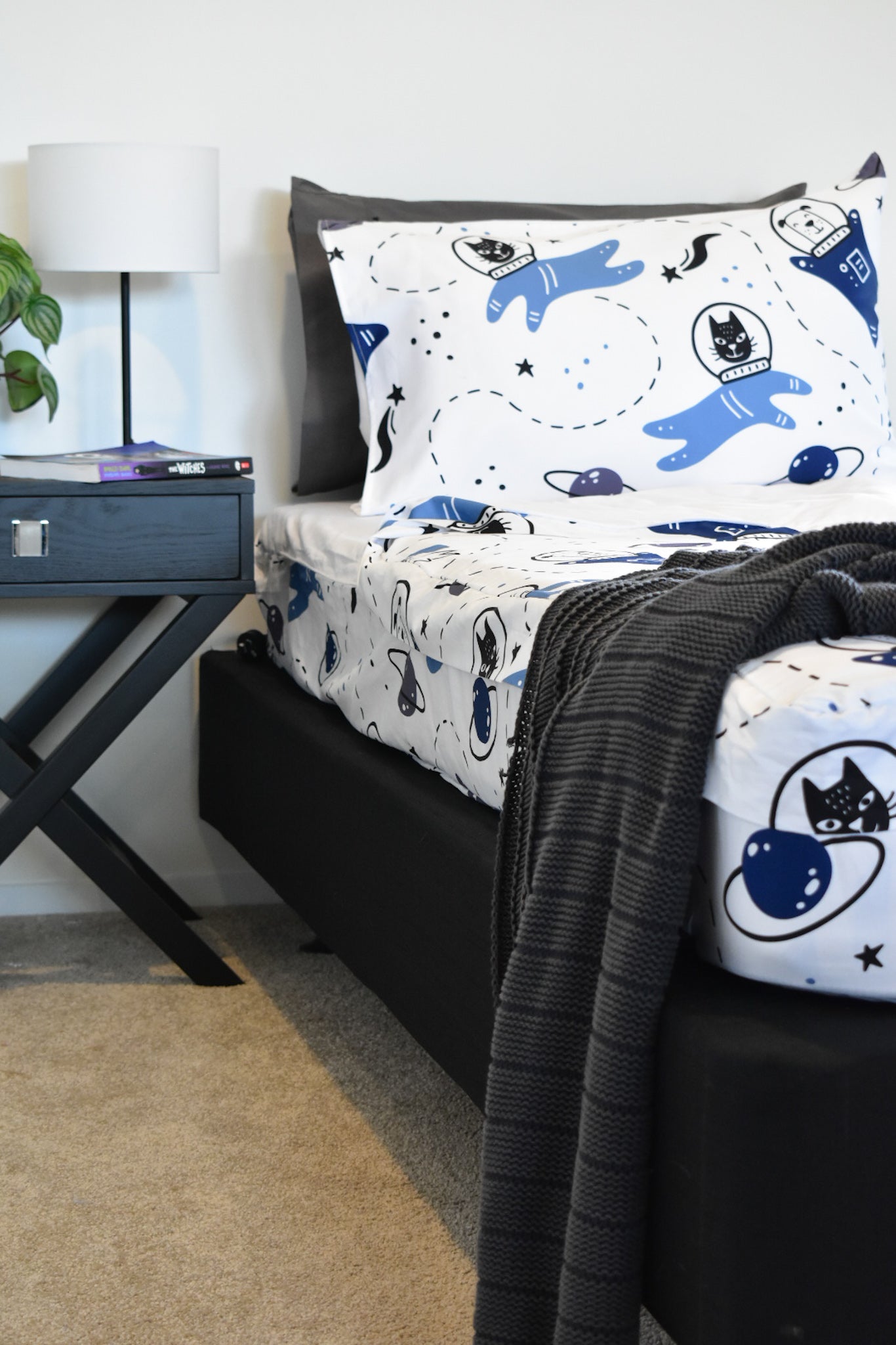 Astro Cat Single Zip-Up Bedding (Requires Zipasleep Inner)