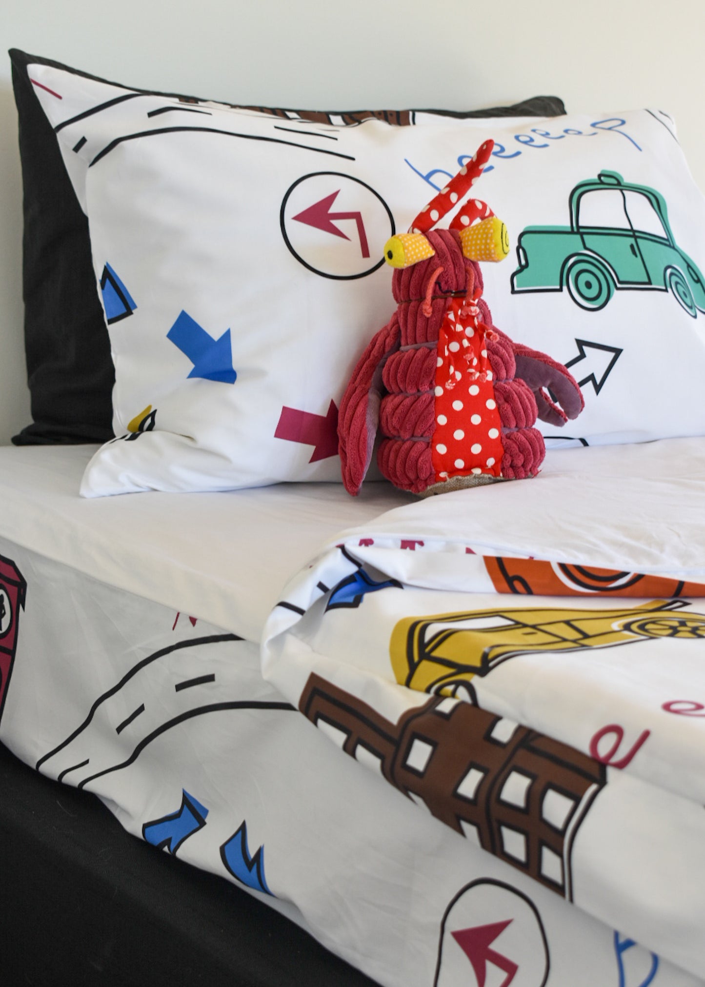 Crazy Car Zip Up Bedding Set - 10% off at Checkout