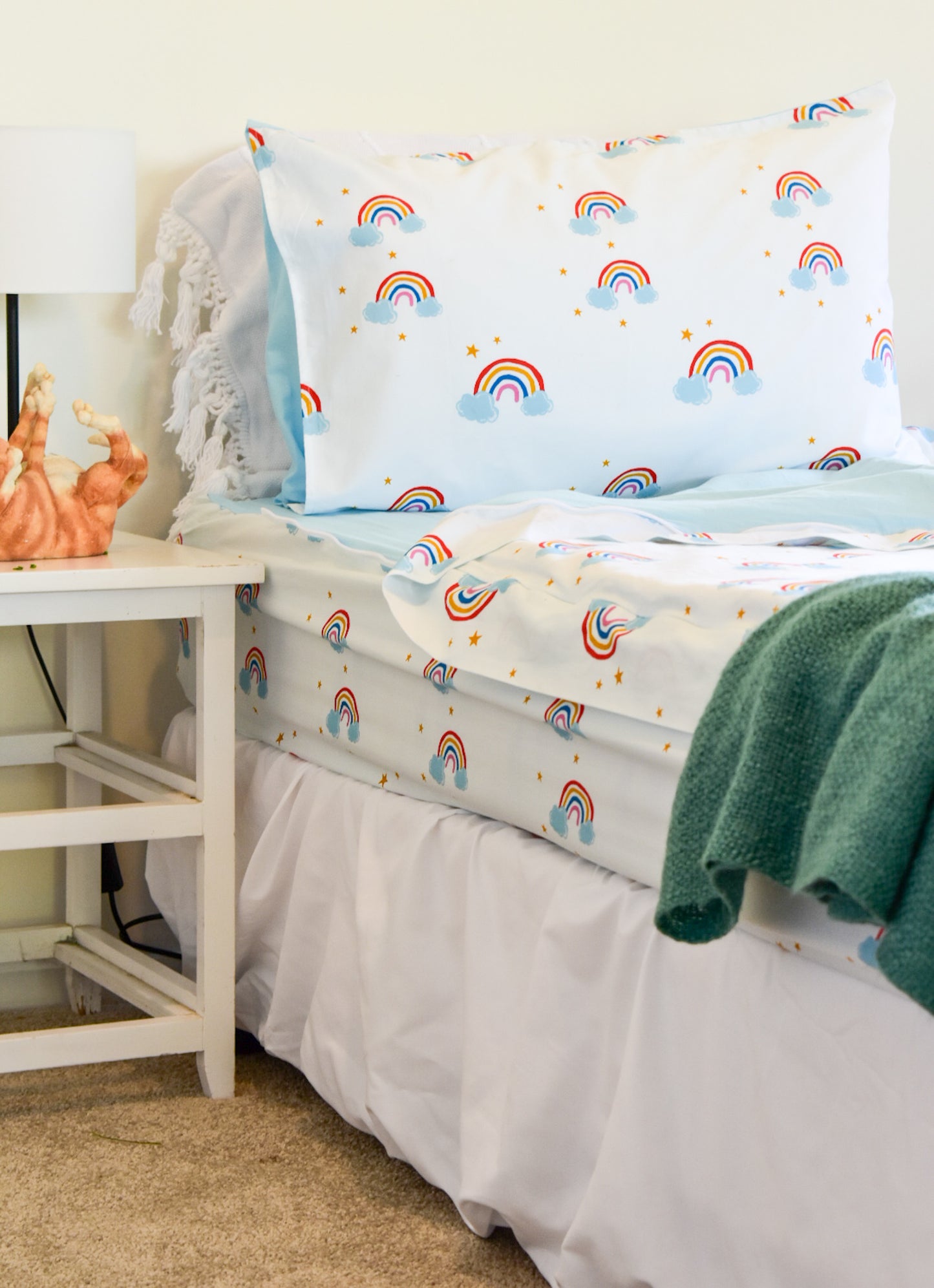 Rainbow Cloud Zip up Bedding Set - 40% off at Checkout