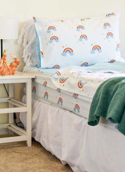 Rainbow Cloud Zip up Bedding Set - 40% off at Checkout