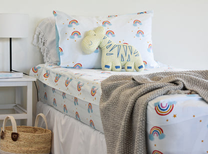 Rainbow Cloud Zip up Bedding Set - 40% off at Checkout