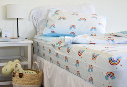 Rainbow Cloud Zip up Bedding Set - 40% off at Checkout